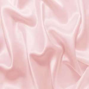  Stretch Silk Charmeuse Fabric Chalk Pink