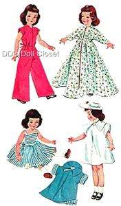 Vintage Doll Clothes Pattern 1728 14 ~ Betsy McCall  