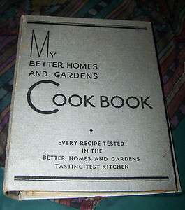 MY BETTER HOMES AND GARDENS COOKBOOK COLLECTIBLE  