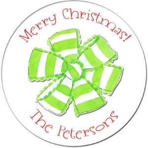  Picture Perfect Holiday Stickers   Bow Regard Lime Office 