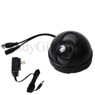 CCTV Wide Angle Indoor CCD Dome Security Surveillance Camera Kit Home 