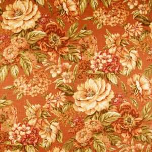  54 Wide Mill Creek Calantha Spice Fabric By The Yard 