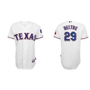  Texas Rangers #29 Adrian Beltre White 2011 MLB Authentic 