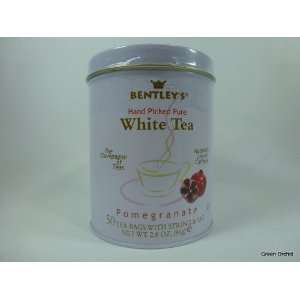 Bentleys Hand Picked Pure White Tea Pomegranate 50 Tea Bags The 