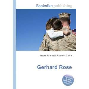  Gerhard Rose Ronald Cohn Jesse Russell Books