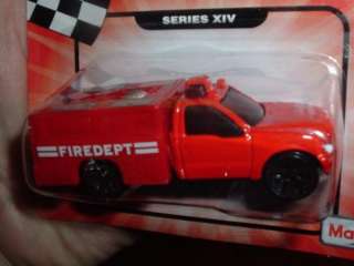 Maisto Speed Wheels Fire Department truck Red 164 049022517899  