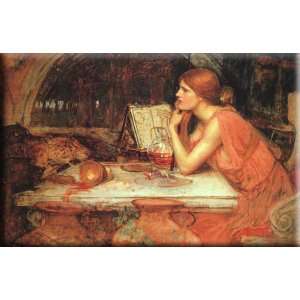  The Sorceress 30x19 Streched Canvas Art by Waterhouse 