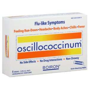 Boiron Oscillococcinum, Quick Dissolving Pellets 6   0.04 oz doses