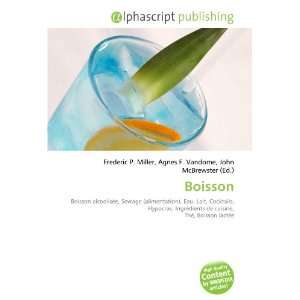  Boisson (French Edition) (9786133701083) Books