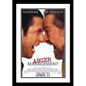 Anger Management Framed and Double Matted 32x45 Movie Poster