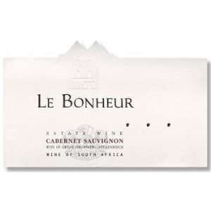  2005 Le Bonheur Stellenbosch Cabernet South Africa 750ml 