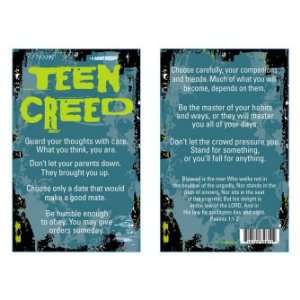  Pocket Card Teen Creed 