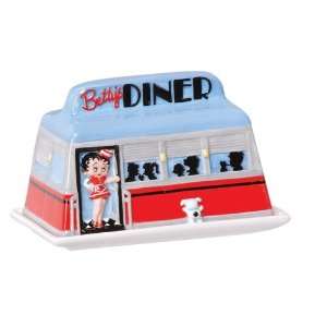 Betty Boops Diner Butter Dish 