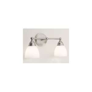 Norwell 8582 CH BOP Sophie 2 Light Bath Vanity Light in Chrome with 