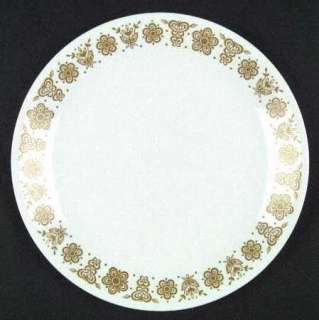 Corning Corelle Discontd Butterfly Gold Dinner Plate  