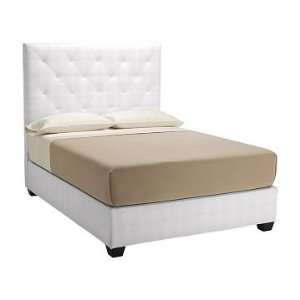   Sonoma Home Mansfield Bed, Queen, Chunky Cotton, Snow