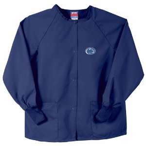 Penn State Nittany Lions Ncaa Nursing Jacket (Navy) (Large 