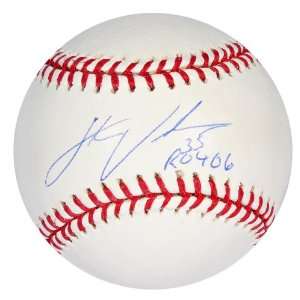  Justin Verlander Signed Baseball w/ ROY 06   GAI 
