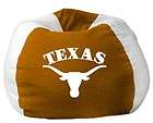 Texas NCAA Licensed Bean Bag Chair Seat, NEW