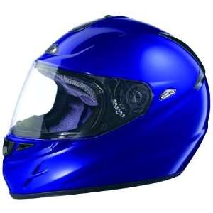   Illusion Blue Full Face Helmet DOT Approved