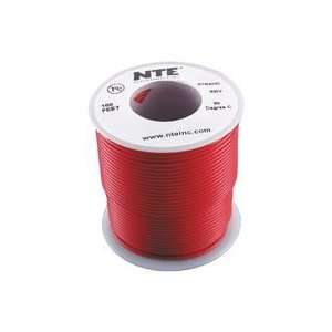  NTE Electronics WH18 02 100 HOOK UP WIRE 300VHU 100 FT 