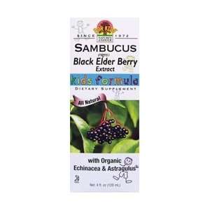  Natures Answer Sambucus Black Elder Berry Extract Kids 