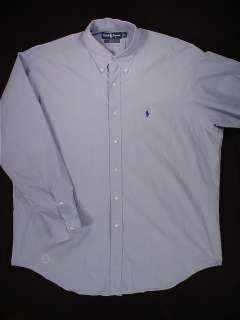 POLO Ralph Lauren Blake Long Sleeve Dress Shirt (Mens XL) Fabric 