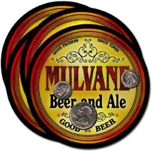  Mulvane, KS Beer & Ale Coasters   4pk 