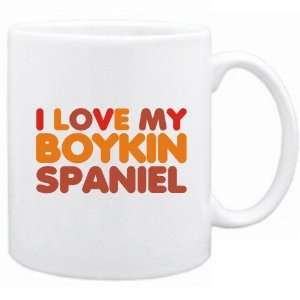  New  I Love My Boykin Spaniel  Mug Dog