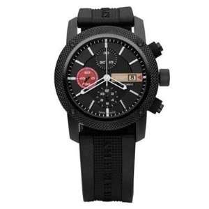   Date Watch with Black Rubber Strap BU7705 Burberry Watches