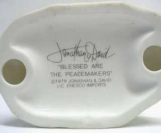 Precious Moments~Blessed are the Peacemakers~Hour Glass Mark  