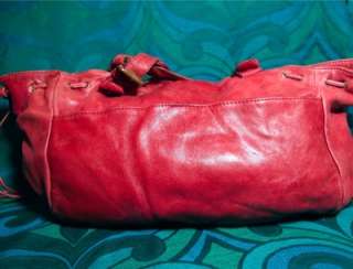 Designer Tano Sunset Pink Leather Hobo Bag Purse Handbag Tote Shopper 