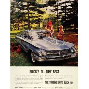  1959 Ad Deer Buck Hunting Buick 1960 Turbine Drive Car 