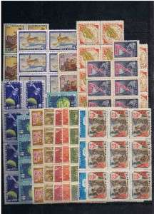RUSSIA CCCP LARGE 1959 MNH COLLECTION BLOCK SHEET LOT  