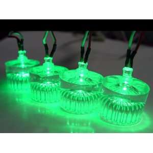  Logisys Acrylic Green LED Case Feet Electronics