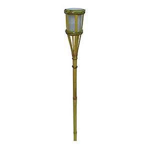   Craft Products RY GL 121 Solar Bamboo Tiki Torch Patio, Lawn & Garden