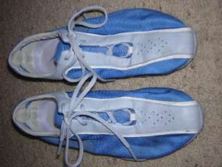 NIKE Womens Track Dart Running Shoes BLUE Sz 10.5  