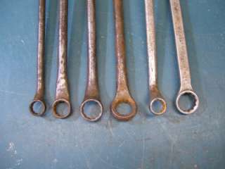 Vintage Snapon, Blue Point, Williams, Wrenches 6 total  