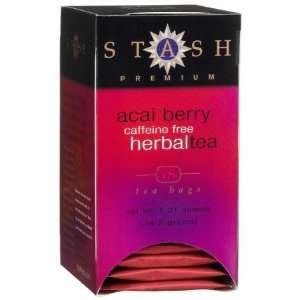 Stash Tea Herbal Teas Acai Berry 18 tea bags (Pack of 2)  