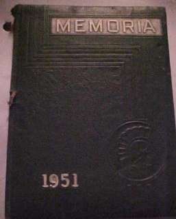 1951 Tremont High School YEARBOOK Tremont, PA  