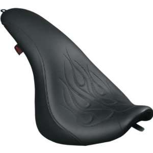 Danny Gray Short Hop Two Up Motorcycle Seat For Harley Davidson FXST 