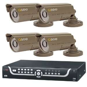  Q See QS434 403 5 4 Channel Real Time DVR System with 4 CCD 
