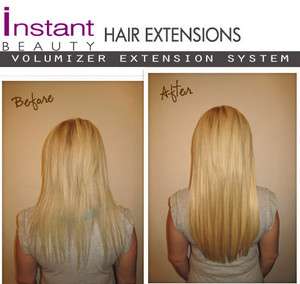    One Piece Clip In Human Hair Extension System   Only 4 Clips  