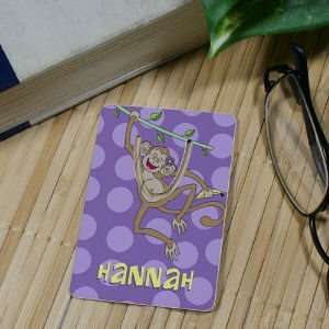  Personalized Monkey Bookmark