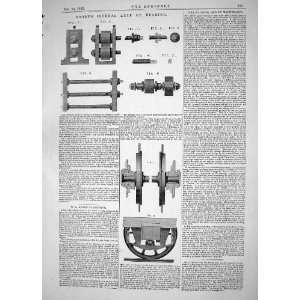  ENGINEERING 1863 GOODE JOURNAL AXLE BEARING ADAMS 