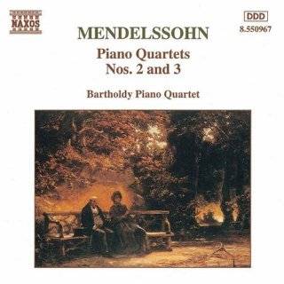   , Bartholdy Piano Quartet and Pier Narciso Masi ( Audio CD   1994