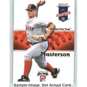  2008 TRISTAR PROjections #339 Justin Masterson   Boston 