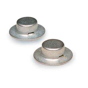  Galvanized Pal Nuts for Trailer Roller Shafts 1/2 in 