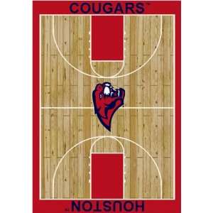  Houston Cougars NCAA Homecourt Area Rug by Milliken 310 
