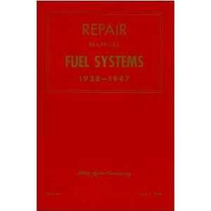  1938 1947 FORD LINCOLN MERCURY Fuel Service Manual 